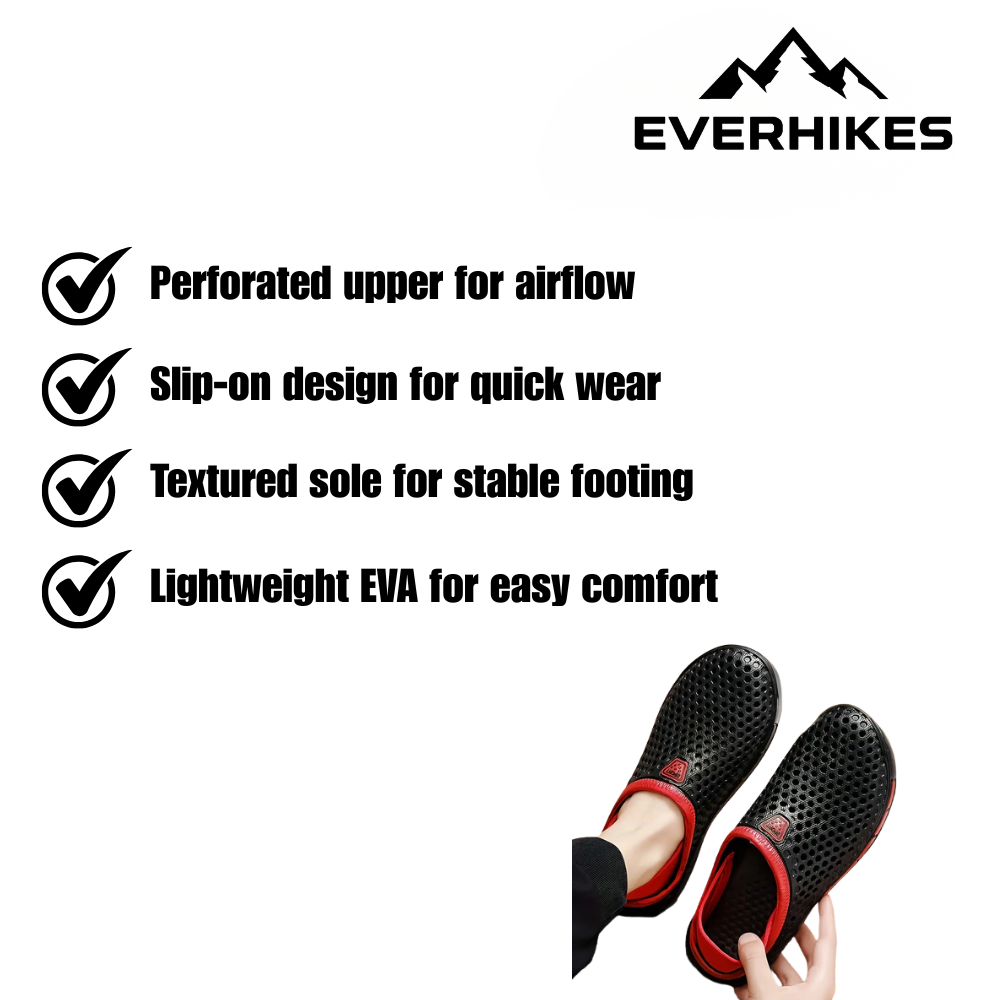 Outdoor Sandals – Lightweight Breathable Slip-On Sandals | Everhikes