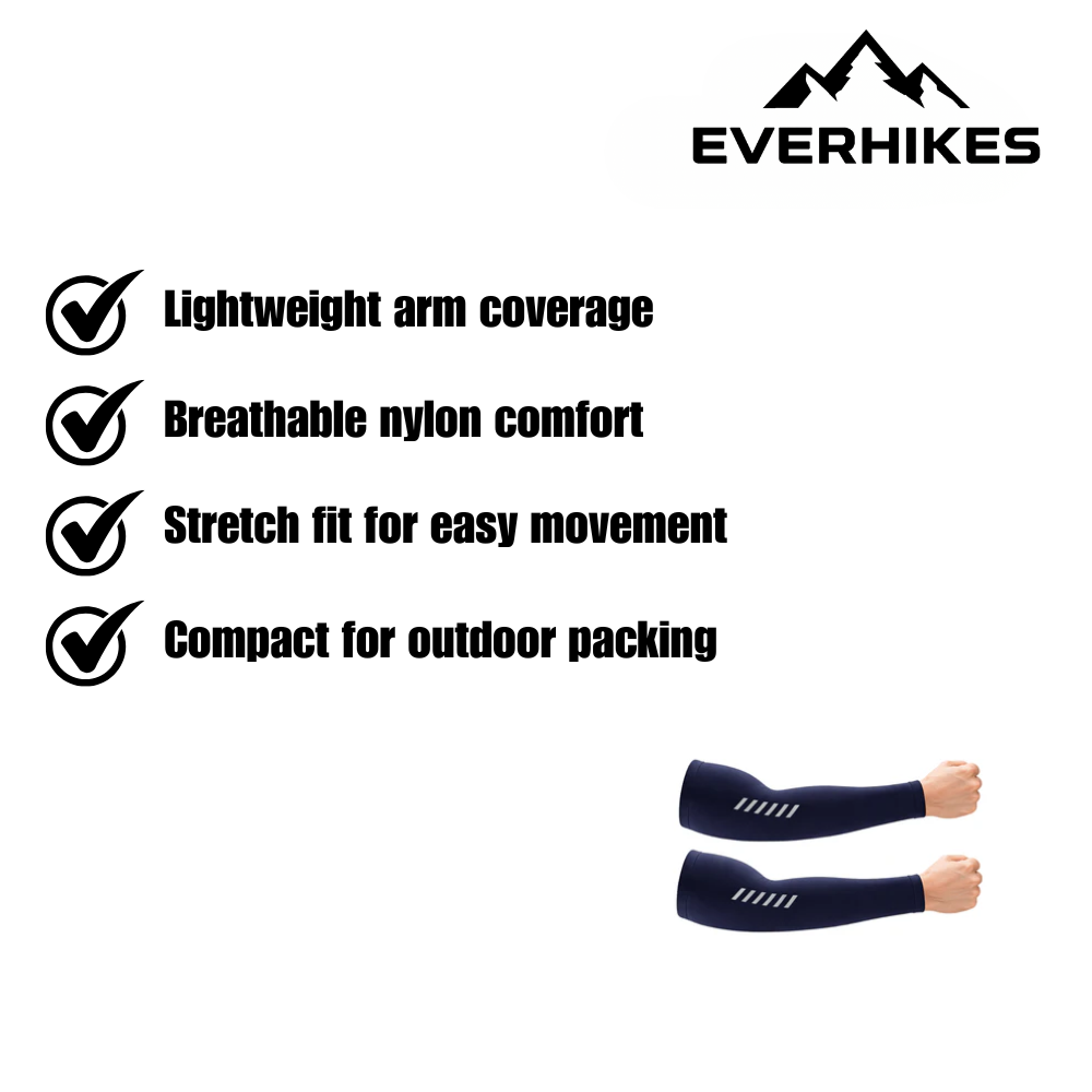 Arm Sleeves, Lightweight Breathable Sports Sleeves | Everhikes