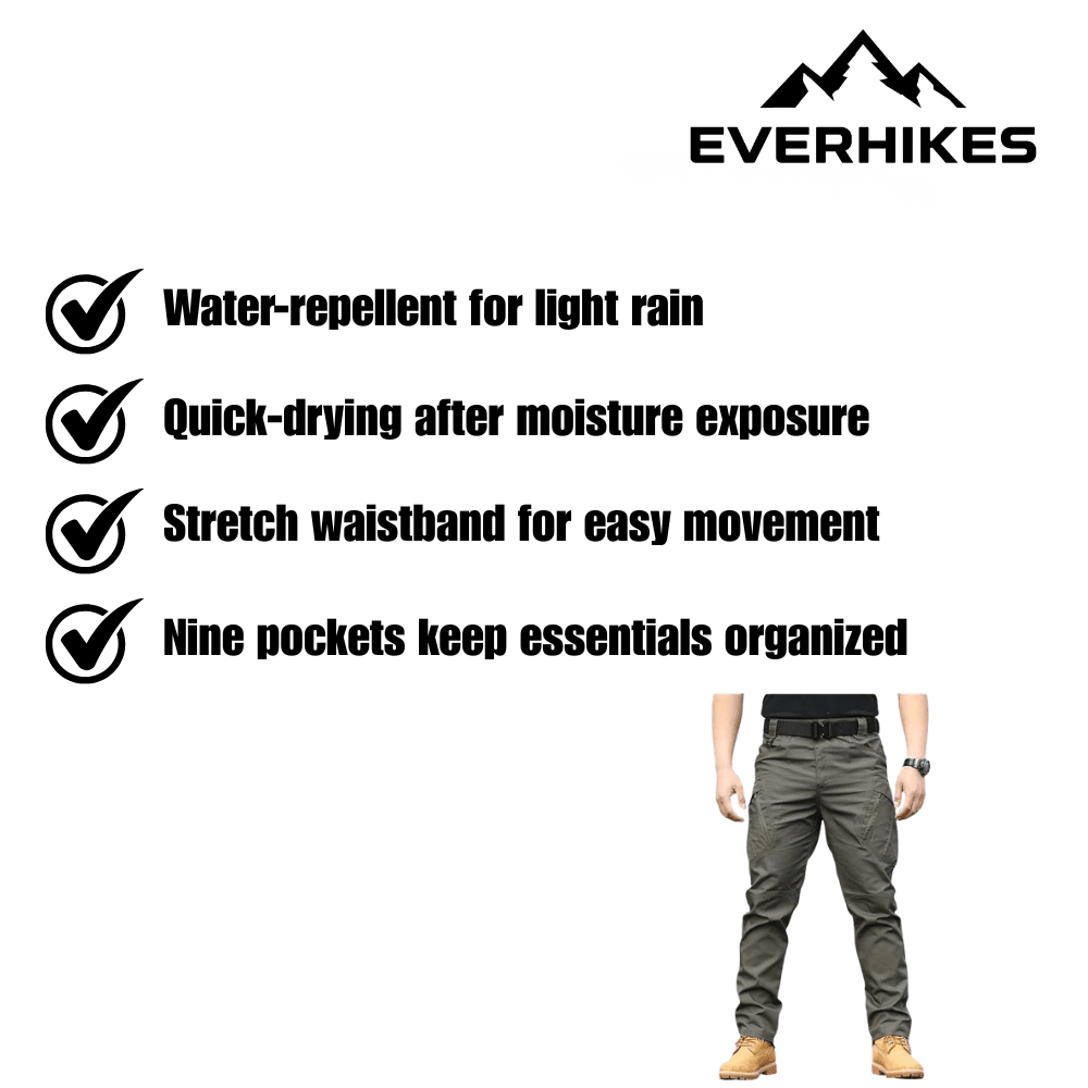 Cargo Pants – Lightweight Weather - Resistant Outdoor Pants | Everhikes - Evercrest Outdoors