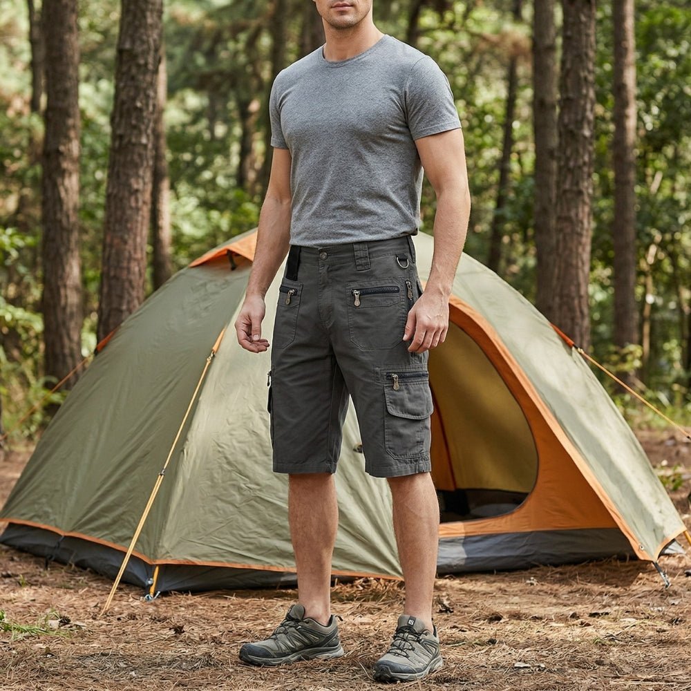 Cargo Shorts, Breathable Cotton Hiking Shorts | Everhikes - Evercrest Outdoors