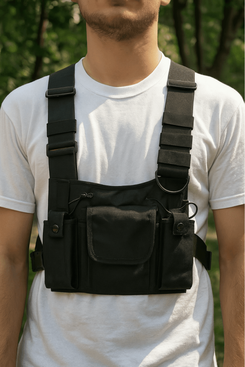 Chest Bag, Water - Resistant Adjustable Outdoor Pack | Everhikes - Evercrest Outdoors