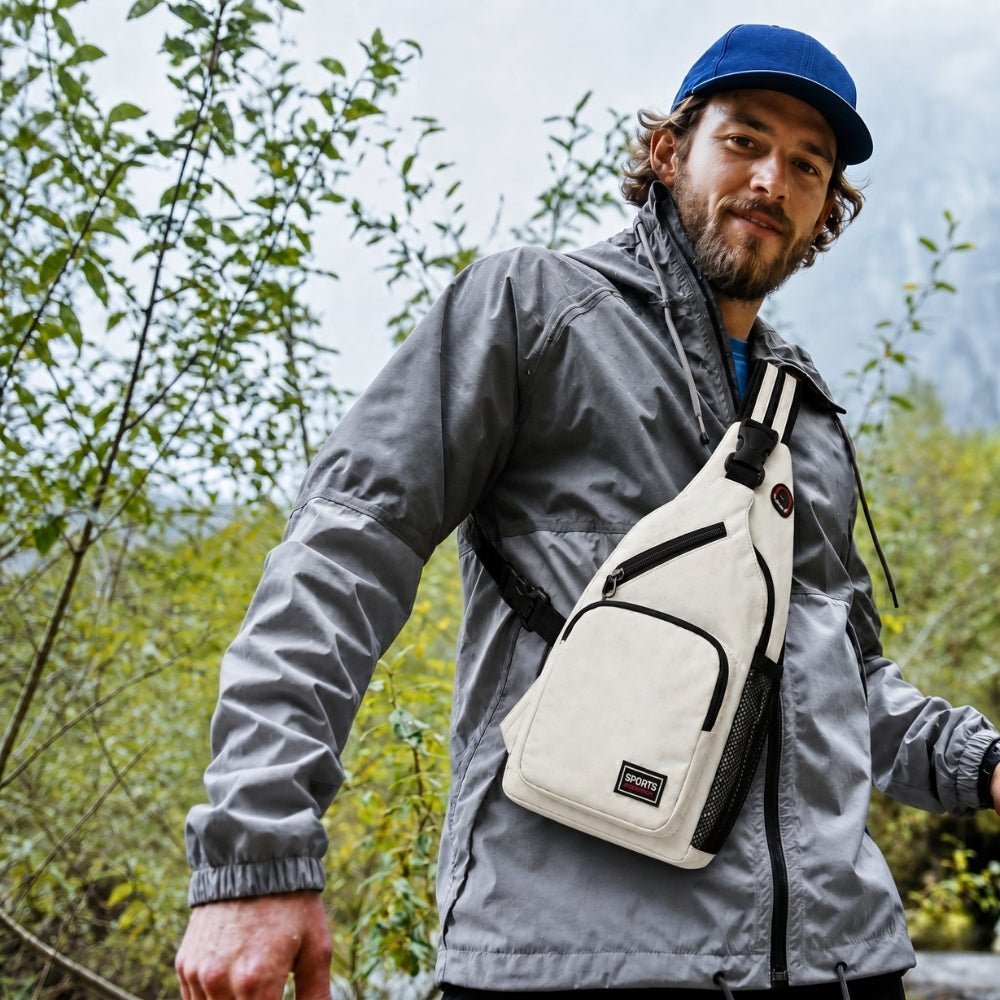 Crossbody Bag – Lightweight 5L Multi - Compartment Sling | Everhikes - Evercrest Outdoors