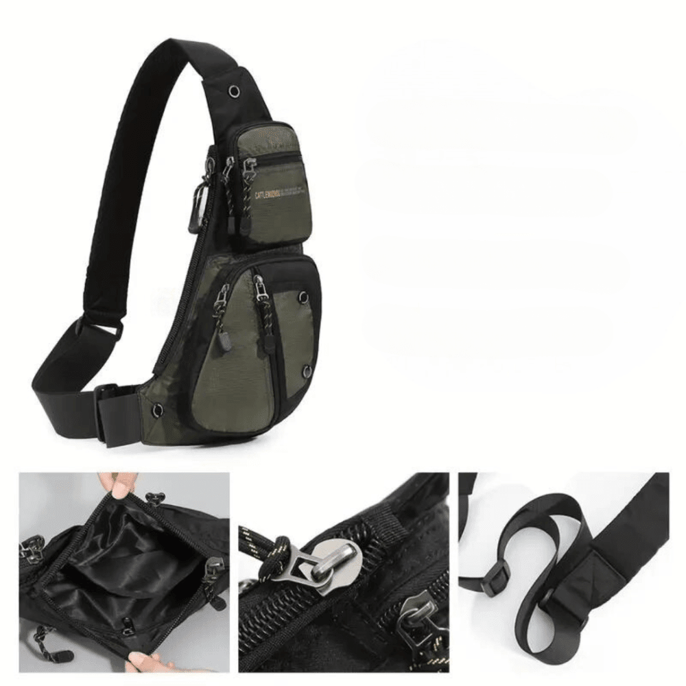 Crossbody Bag – Weather - Resistant Secure Travel Bag | Everhikes - Evercrest Outdoors