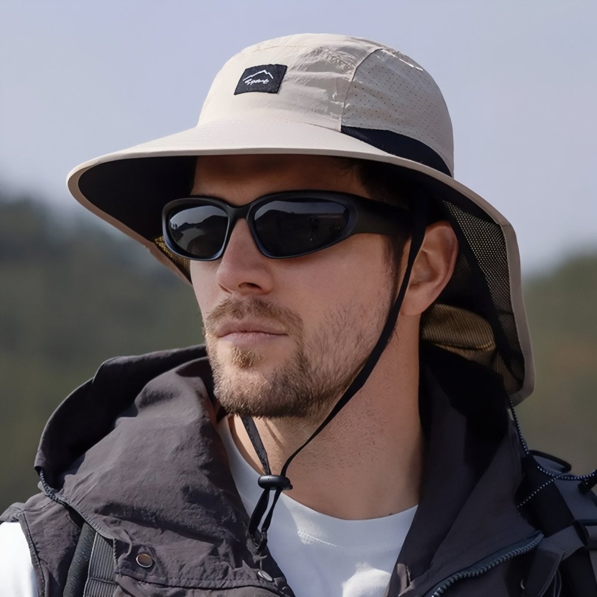Hiking Hat – Lightweight Breathable Neck Shield Hat | Everhikes - Evercrest Outdoors