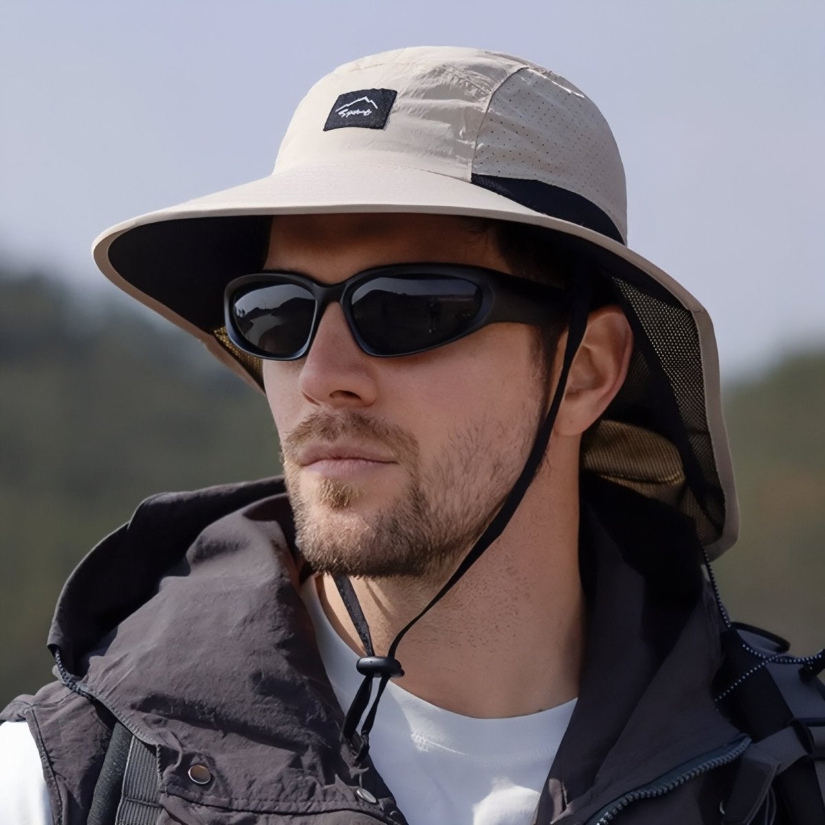 Hiking Hat – Lightweight Breathable Neck Shield Hat | Everhikes - Evercrest Outdoors