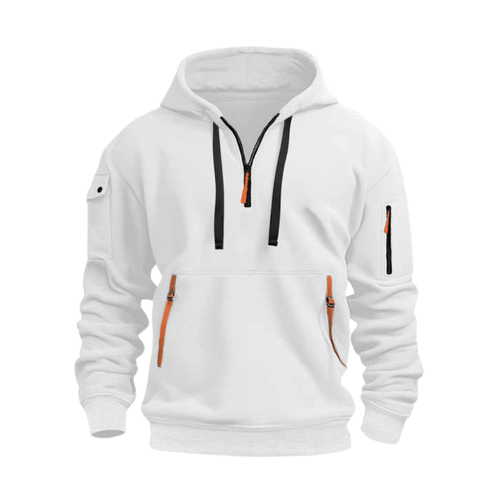 Hiking Hoodie – Lightweight Breathable Half - Zip Layer | Everhikes - Evercrest Outdoors