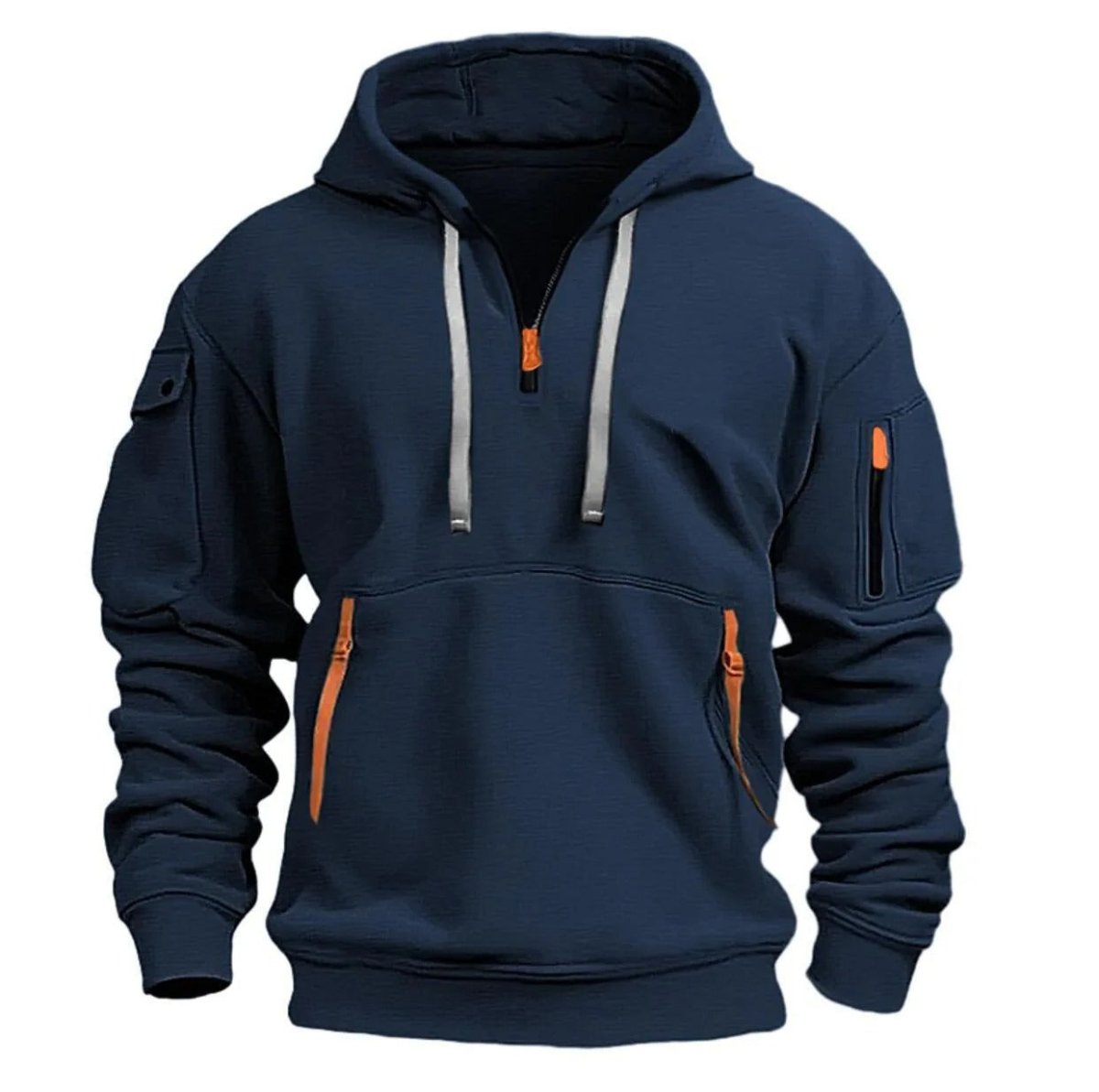 Hiking Hoodie – Lightweight Breathable Half - Zip Layer | Everhikes - Evercrest Outdoors