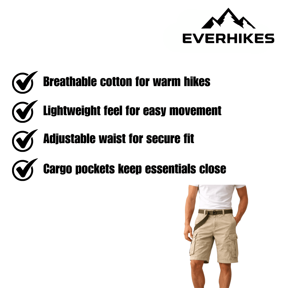 Hiking Shorts – Lightweight Breathable Men’s Trail Shorts | Everhikes - Evercrest Outdoors