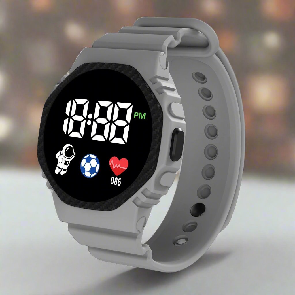 Kids Digital Watch – Lightweight Water - Resistant | Everhikes - Evercrest Outdoors