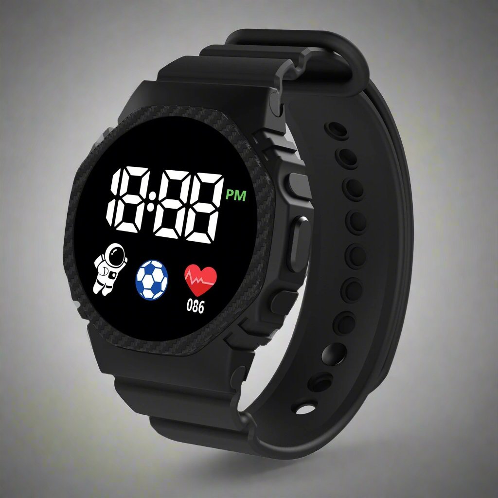Kids Digital Watch – Lightweight Water - Resistant | Everhikes - Evercrest Outdoors