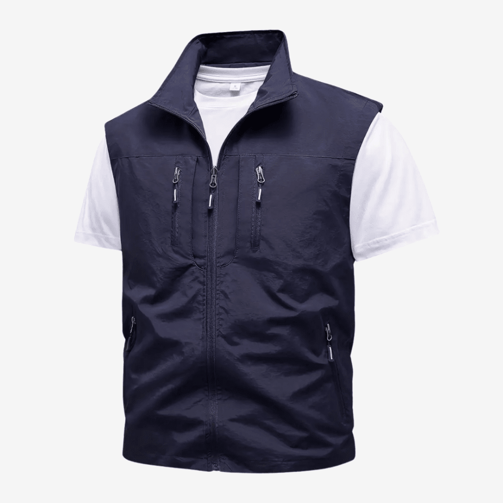Men’s Hiking Vest, Lightweight Durable Outdoor Layer | Everhikes - Evercrest Outdoors