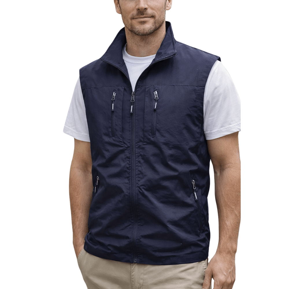 Men’s Hiking Vest, Lightweight Durable Outdoor Layer | Everhikes - Evercrest Outdoors