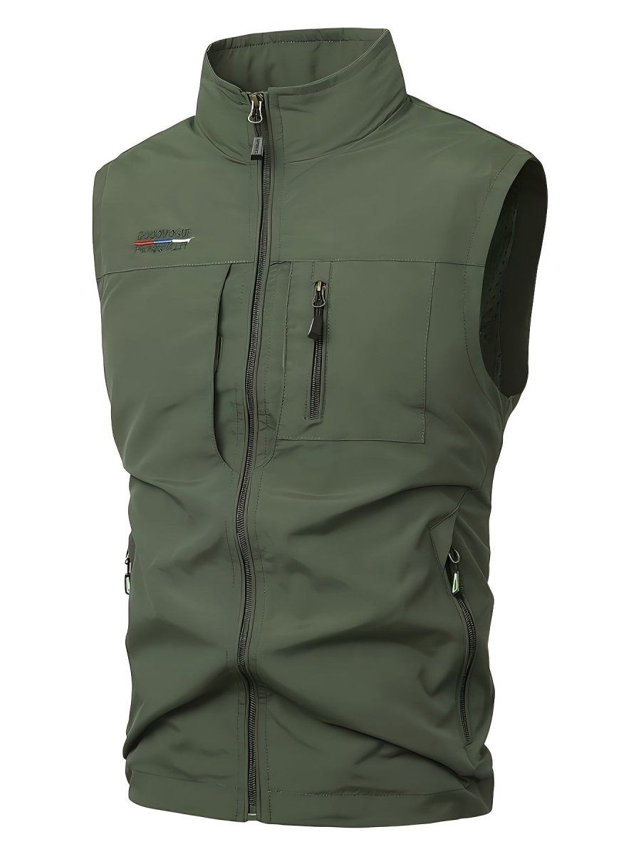 Outdoor Vest for Men, Lightweight Multi - Pocket Hiking Layer | Everhikes - Evercrest Outdoors