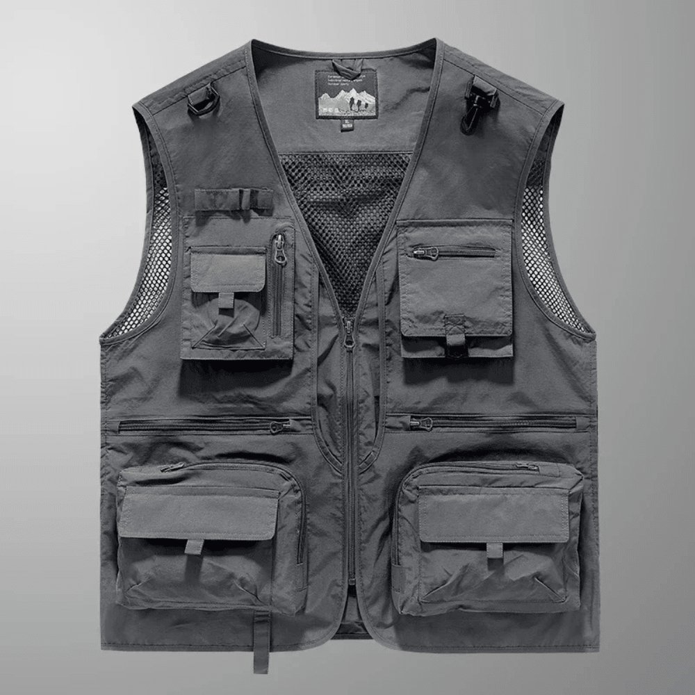 Utility Vest, Lightweight Mesh Multi - Pocket Outdoor Vest | Everhikes - Evercrest Outdoors