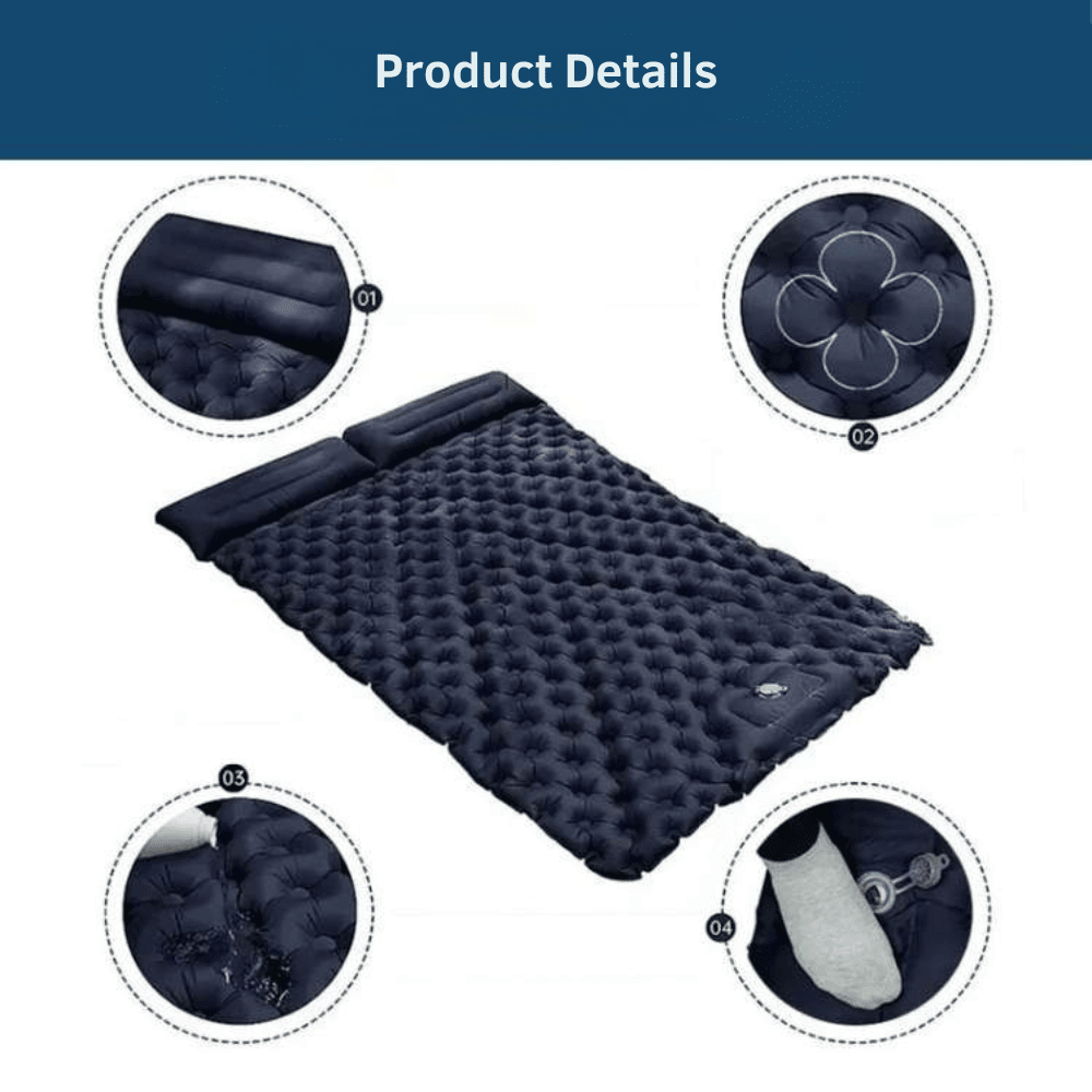 Camping Mattress – Lightweight Double Inflatable Pad | Everhikes - Evercrest Outdoors