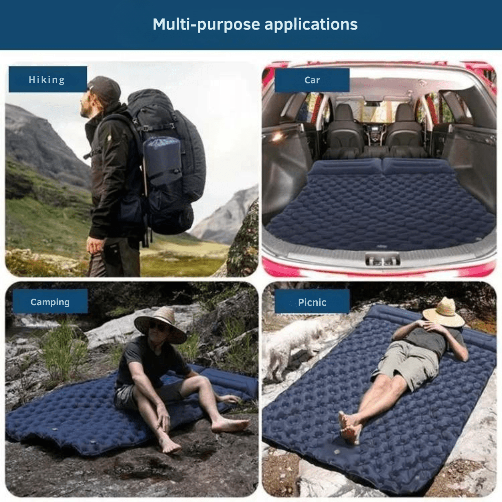 Camping Mattress – Lightweight Double Inflatable Pad | Everhikes - Evercrest Outdoors