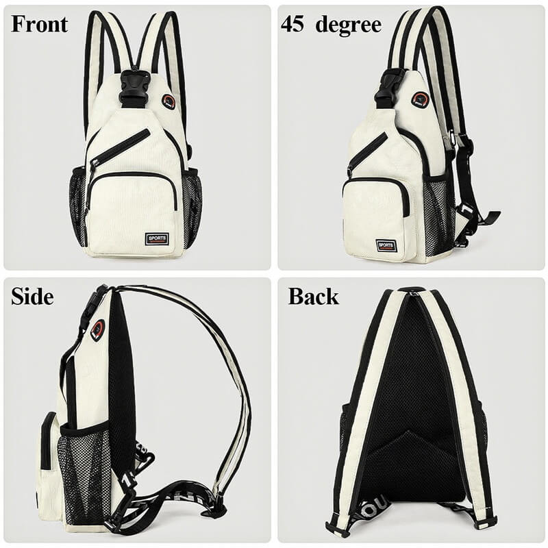 Crossbody Bag – Lightweight 5L Multi - Compartment Sling | Everhikes - Evercrest Outdoors