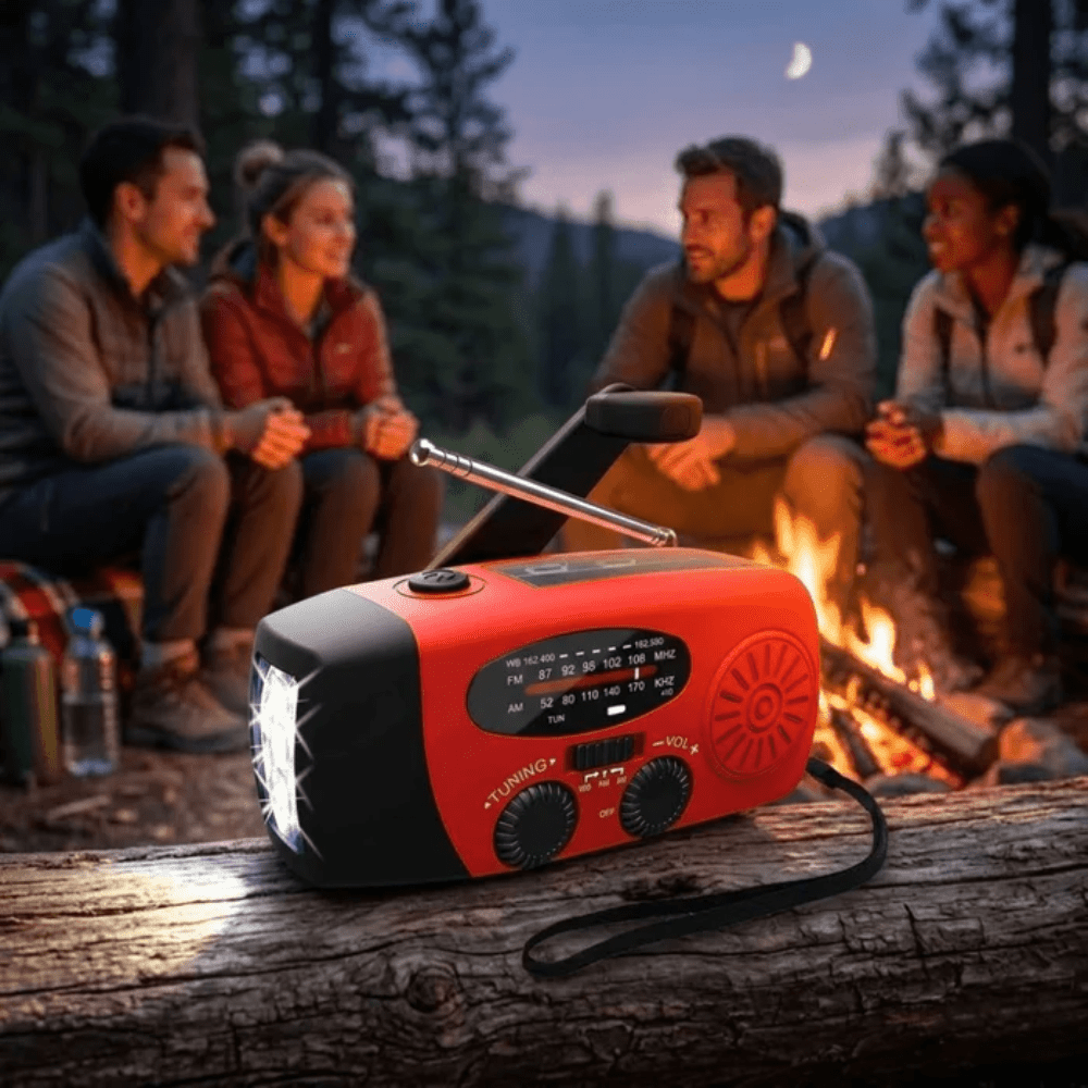 Emergency Radio, Compact Weather - Resistant Power Bank - Evercrest Outdoors