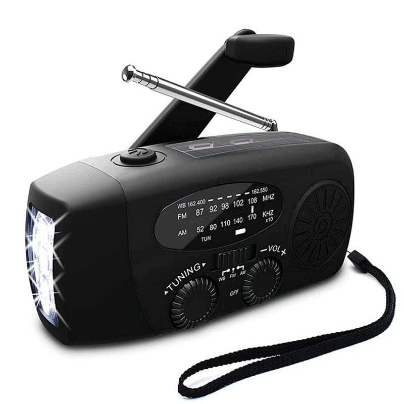 Emergency Radio, Compact Weather - Resistant Power Bank - Evercrest Outdoors