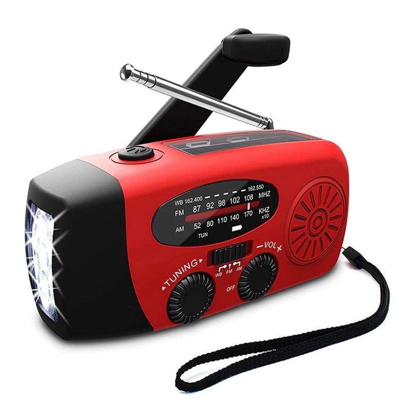 Emergency Radio, Compact Weather - Resistant Power Bank - Evercrest Outdoors