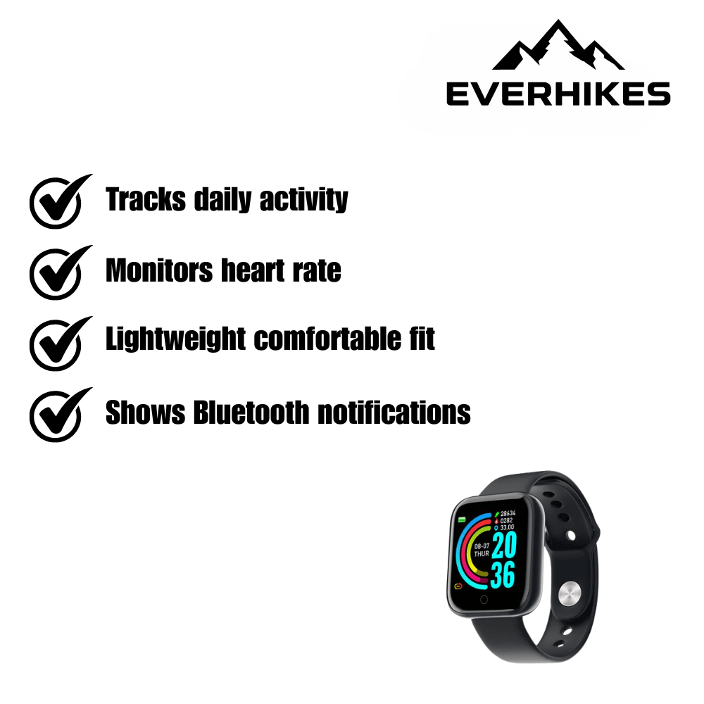 Fitness Watch Lightweight IP67 Activity Tracker | Everhikes - Evercrest Outdoors