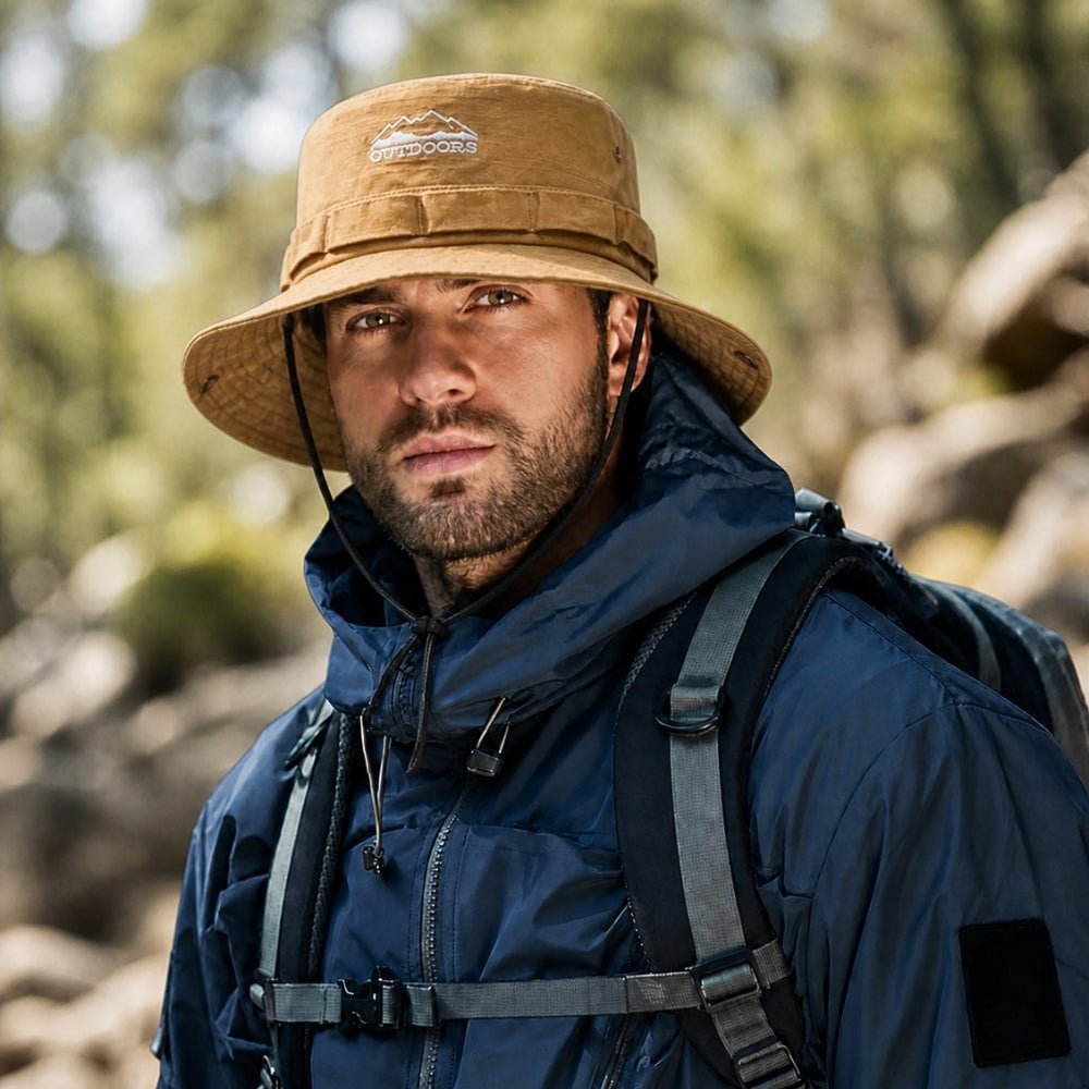 Hiking Hat – Breathable Cotton Packable Sun Hat | Everhikes - Evercrest Outdoors