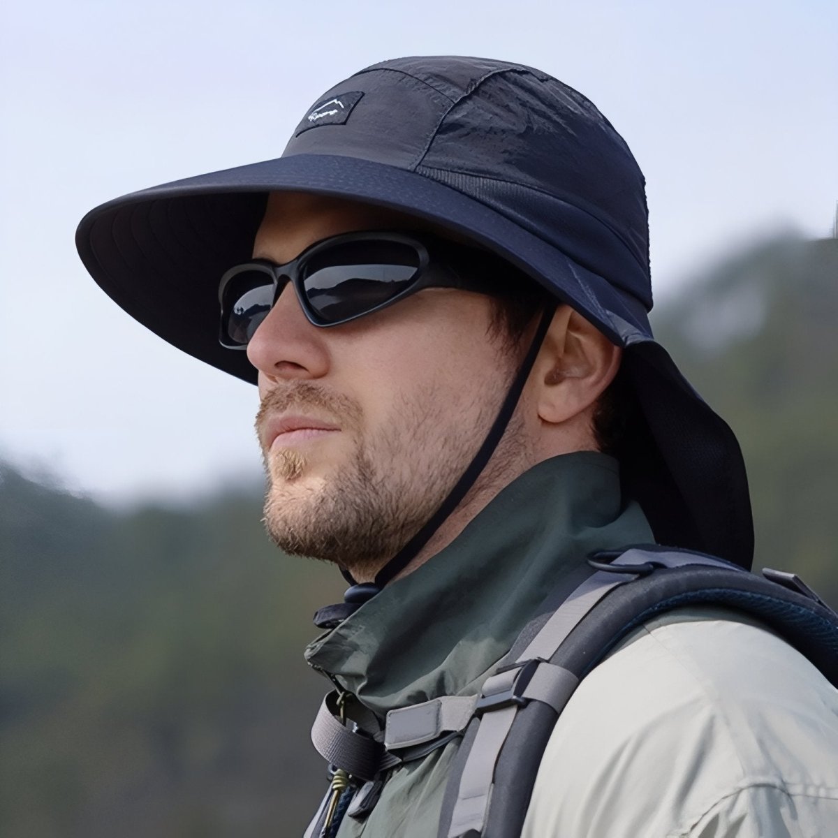 Hiking Hat – Lightweight Breathable Neck Shield Hat | Everhikes - Evercrest Outdoors