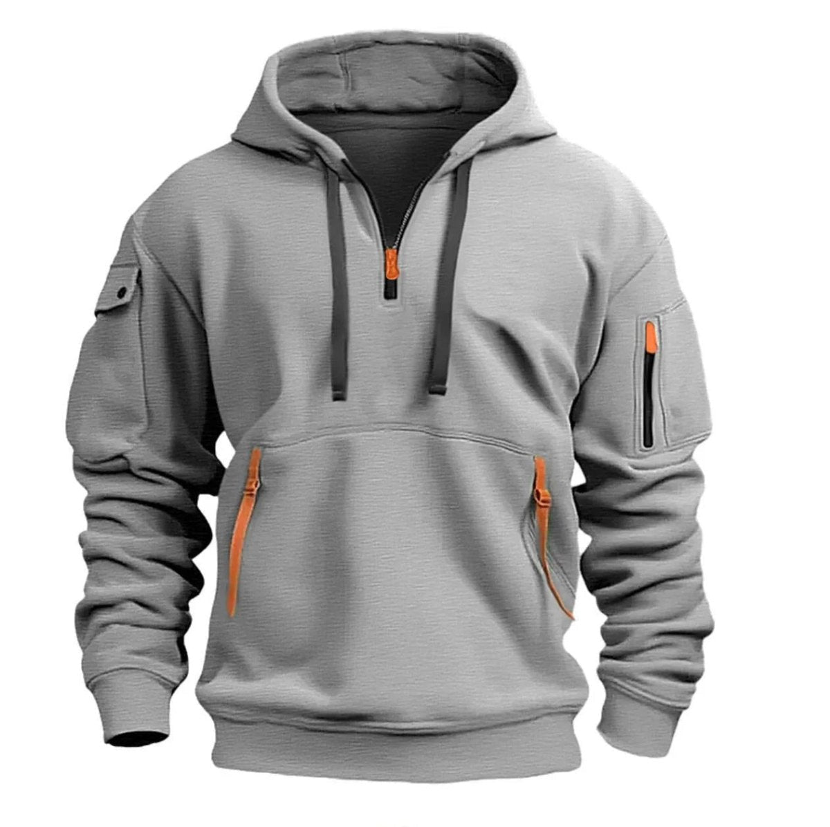 Hiking Hoodie – Lightweight Breathable Half - Zip Layer | Everhikes - Evercrest Outdoors