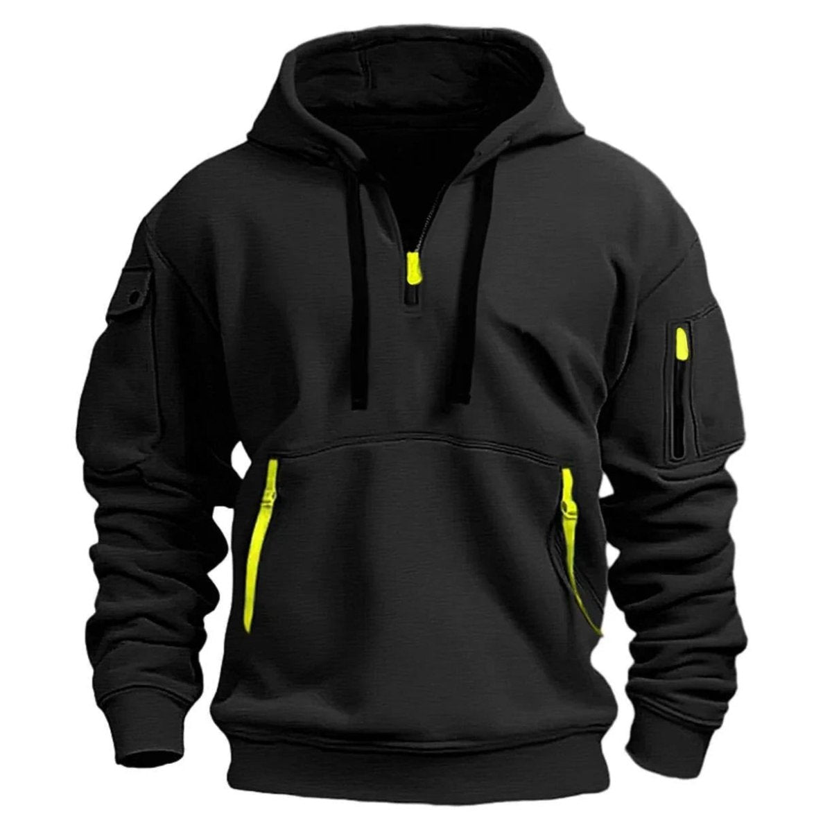Hiking Hoodie – Lightweight Breathable Half - Zip Layer | Everhikes - Evercrest Outdoors