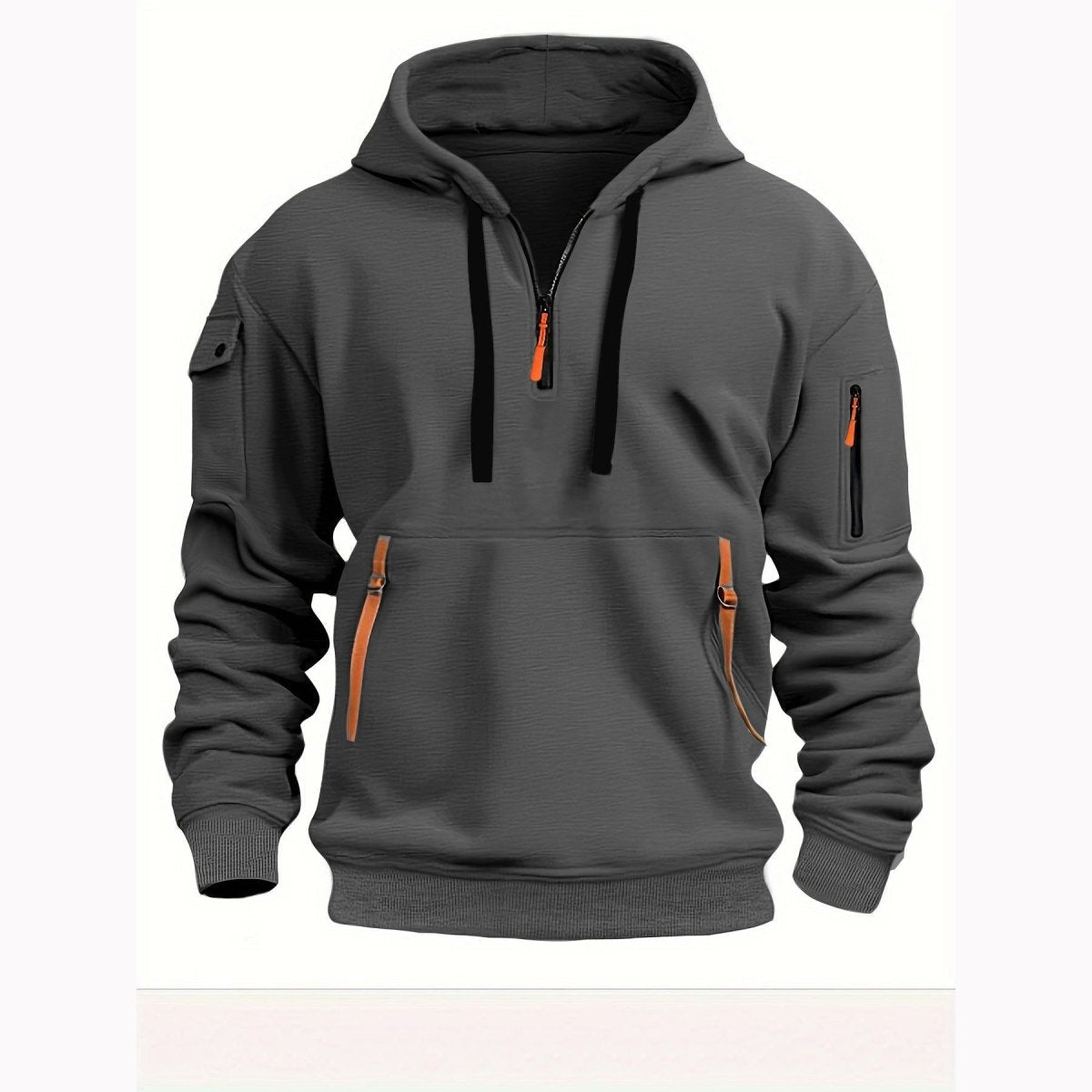 Hiking Hoodie – Lightweight Breathable Half - Zip Layer | Everhikes - Evercrest Outdoors