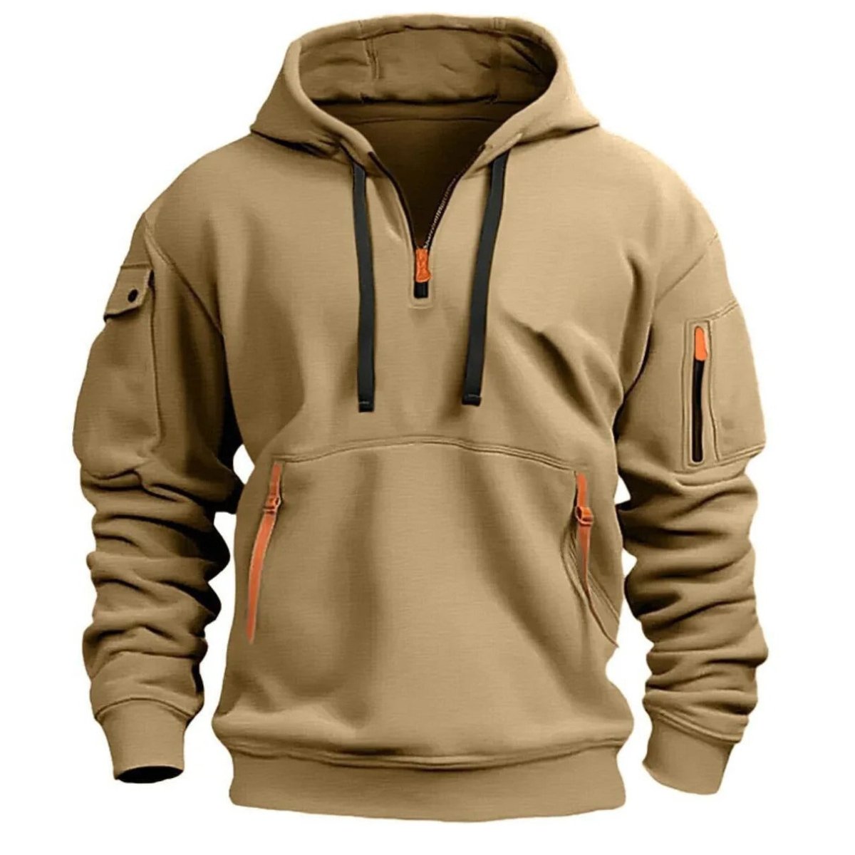 Hiking Hoodie – Lightweight Breathable Half - Zip Layer | Everhikes - Evercrest Outdoors