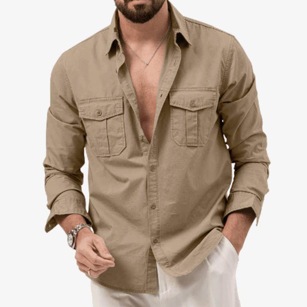Hiking Shirt – Lightweight Breathable Men’s Convertible Shirt | Everhikes - Evercrest Outdoors