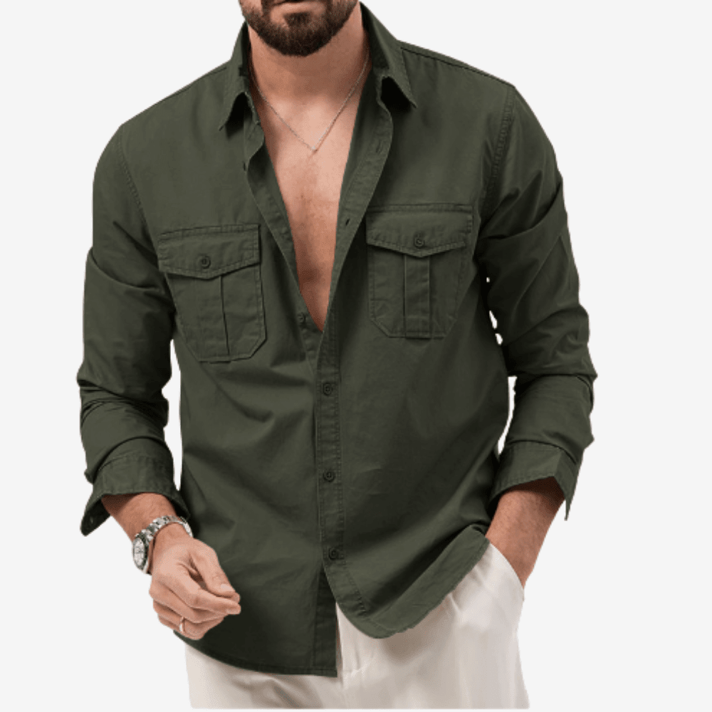 Hiking Shirt – Lightweight Breathable Men’s Convertible Shirt | Everhikes - Evercrest Outdoors