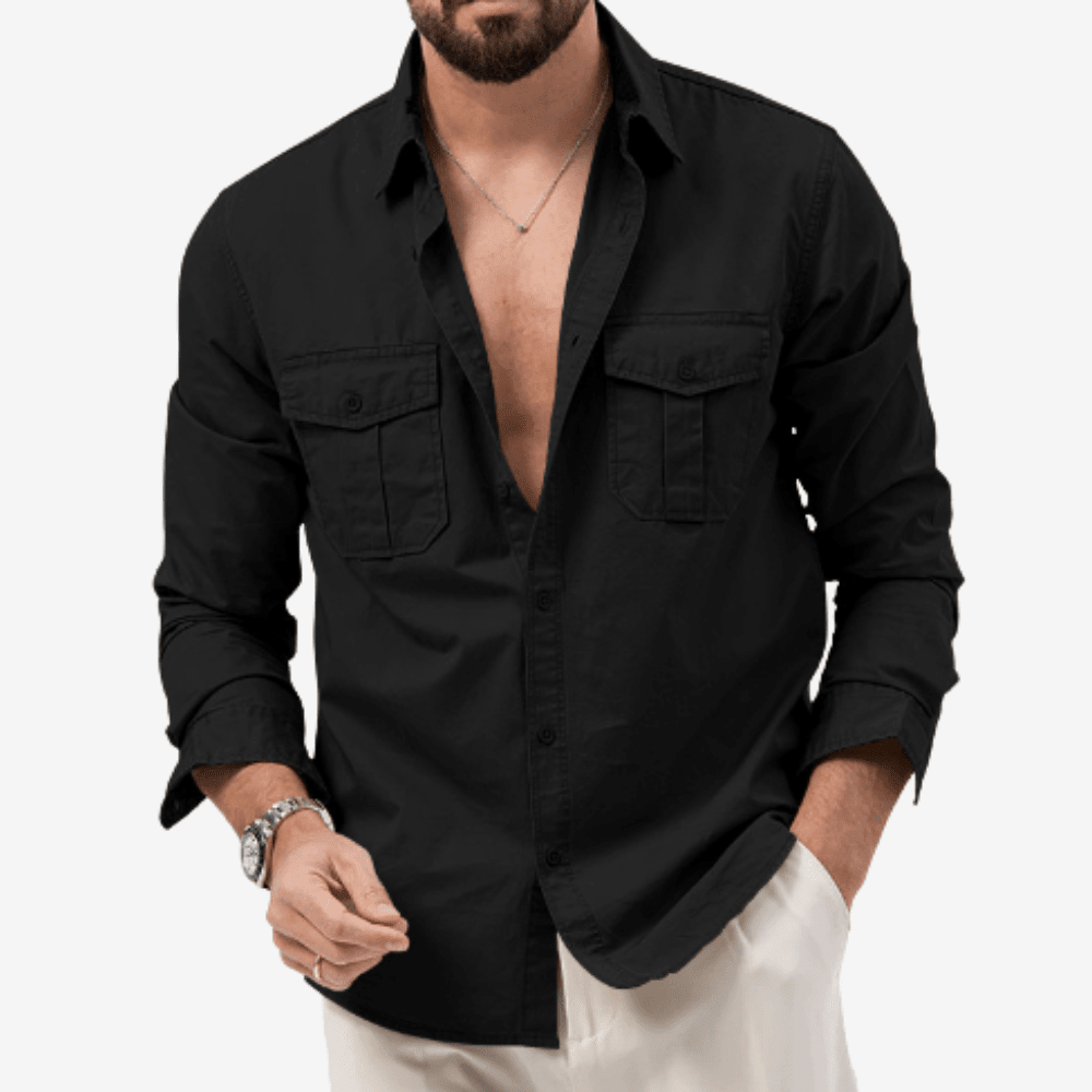 Hiking Shirt – Lightweight Breathable Men’s Convertible Shirt | Everhikes - Evercrest Outdoors