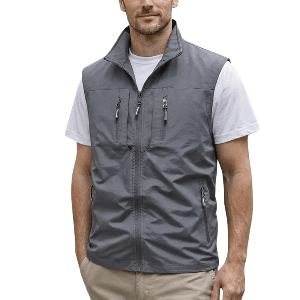 Men’s Hiking Vest, Lightweight Durable Outdoor Layer | Everhikes - Evercrest Outdoors