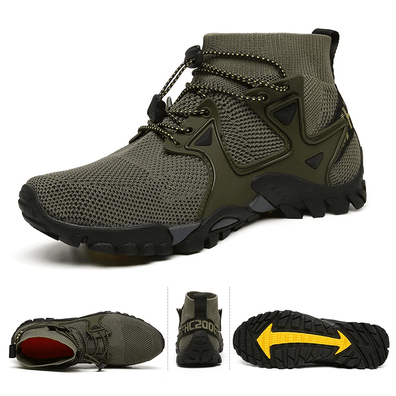 Men’s Lightweight Breathable Hiking Shoes with Non - Slip Grip | Everhikes - Evercrest Outdoors
