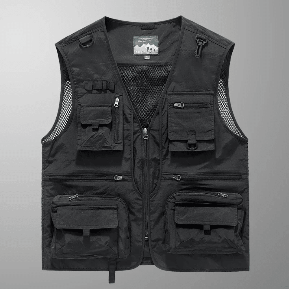 Utility Vest, Lightweight Mesh Multi - Pocket Outdoor Vest | Everhikes - Evercrest Outdoors