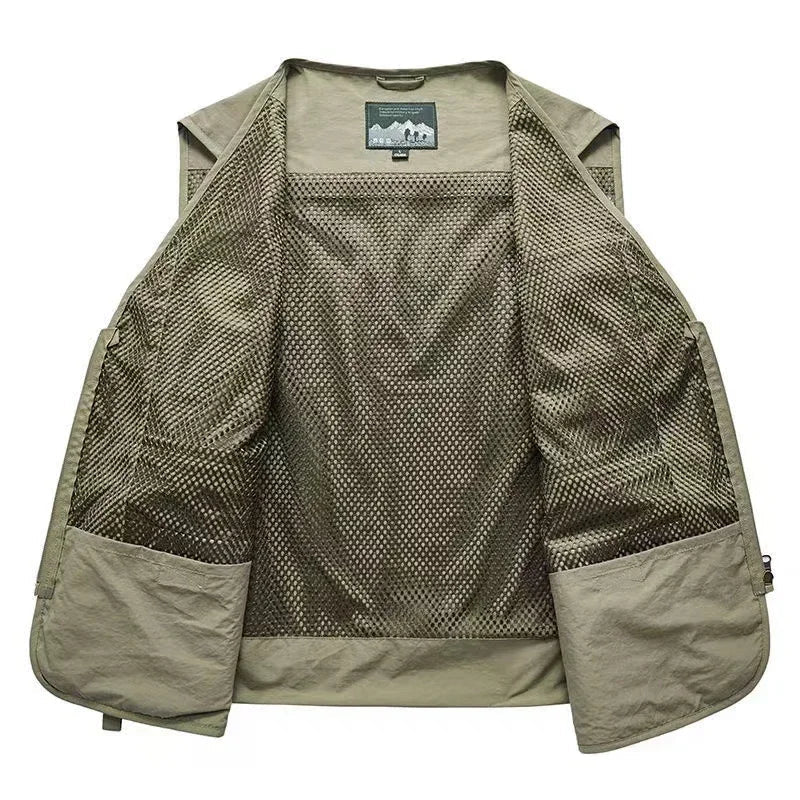 Utility Vest, Lightweight Mesh Multi - Pocket Outdoor Vest | Everhikes - Evercrest Outdoors