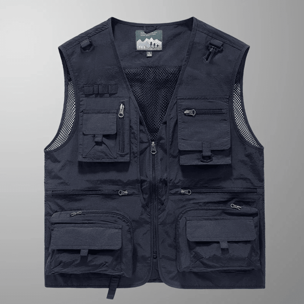 Utility Vest, Lightweight Mesh Multi - Pocket Outdoor Vest | Everhikes - Evercrest Outdoors