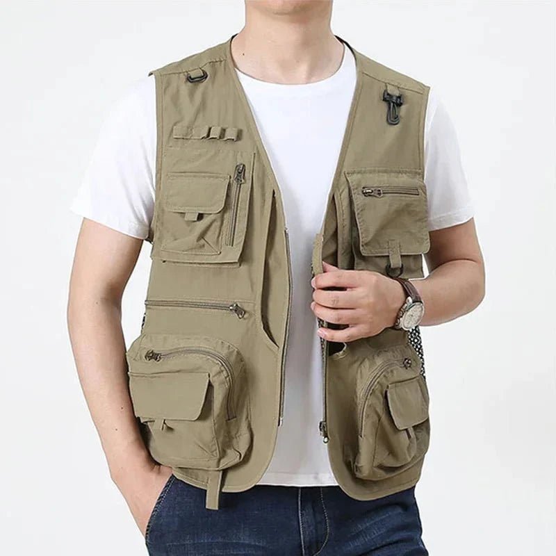 Utility Vest, Lightweight Mesh Multi - Pocket Outdoor Vest | Everhikes - Evercrest Outdoors