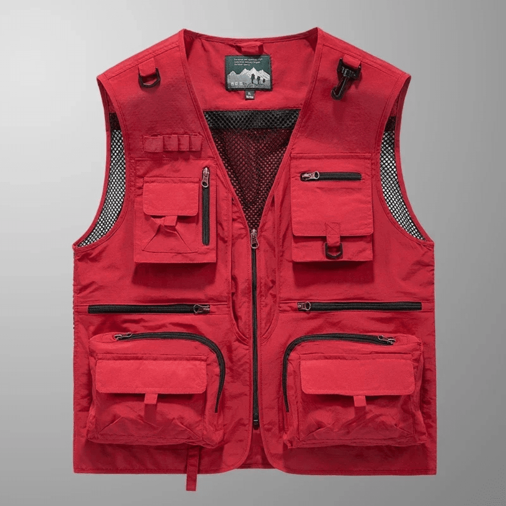 Utility Vest, Lightweight Mesh Multi - Pocket Outdoor Vest | Everhikes - Evercrest Outdoors